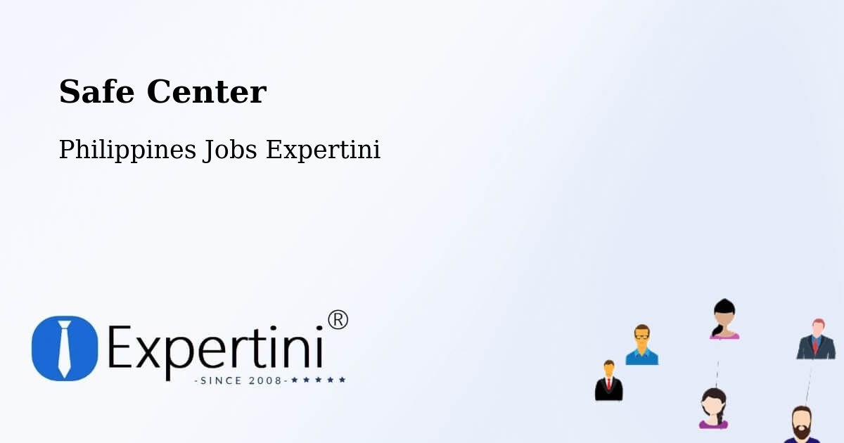 Safety Center – Olongapo - Philippines Jobs Expertini