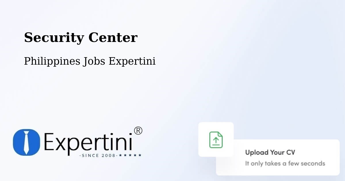 Security & Compliance – Olongapo - Philippines Jobs Expertini